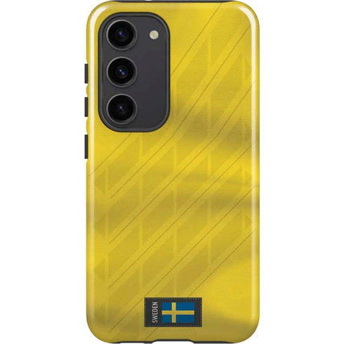 Sweden Soccer Flag Galaxy S23 Pro Case